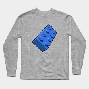 Lego Brick - Blue Long Sleeve T-Shirt